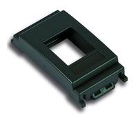 Fanton 23933-B10 Kit de 10 adaptateurs type Keystone pour plaques et supports VIMAR IDEA couleur anthracite