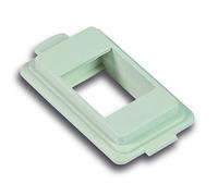 Fanton 23935-B10 Kit de 10 adaptateurs de type Keystone pour plaques et supports BTICINO MAGIC couleur ivoire
