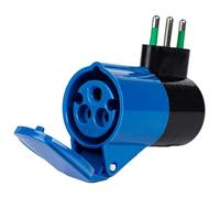 Fanton Adaptateur CEE à grande fiche 16A vers prise CEE 16A