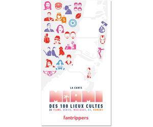 Fantrippers Cartes de Miami des 100 lieux cultes - Livres
