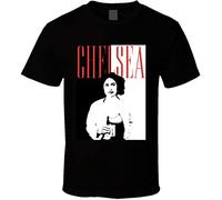 FanTstore Chelsea The Afterparty Scarface Parody T T-Shirts à Manches Courtes 2Black(Medium)