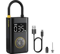 Fanttik X9 Pro Gonfleur de pneu portable Compresseur d'air avec manomètre de pression de pneu pour moto, vélo