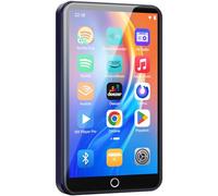 Fanvace Lecteur MP3 80 Go avec Bluetooth et WiFi, 2000 mAh Lecteur MP3 MP4 avec écran Tactile 4" et Haut-Parleur, lecteurs de Musique Android avec Spotify, Amazon Music, Play Store