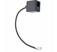 Fanvil Adaptateur T03 RJ-45 – Connecteur RJ-45 femelle droit vers RJ-45 mâle droit – Noir