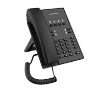 Fanvil H1 Téléphone IP au design élégant avec 2 comptes SIP multifonctionnels, idéal pour les hôtels.