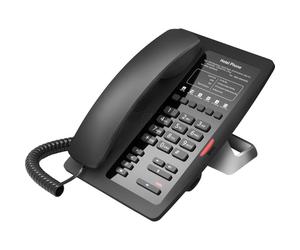 Fanvil H3W Wi-Fi noir Téléphone professionnel Wi-fi sans écran, idéal pour les hôtels et établissements publics.