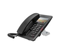 Fanvil H5W Téléphone IP Wi-Fi 3,5 écran couleur avec 2 lignes SIP Idéal pour hôpital, centre commercial, hôtel (Noir)