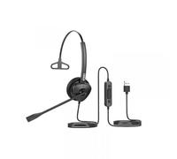 Fanvil HT301-U casque Avec fil Arceau Bureau/Centre d'appels USB Type-A Noir