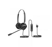 Fanvil HT302-U casque Avec fil Arceau Bureau/Centre d'appels USB Type-A Noir