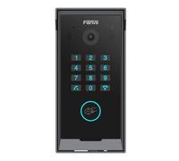 Fanvil i60K, interphone vidéo IP avec clavier numérique et lecteur de carte, écran rétroéclairé, noir