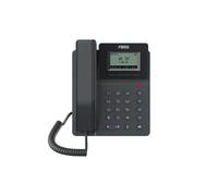 Fanvil V50P Téléphone IP PoE avec écran LCD Téléphone IP SIP entrée de gamme avec écran LCD de 2,3 pouces, 2 comptes SIP, PoE, audio HD et prise en