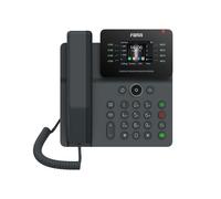 Fanvil V63 Téléphone IP auto-alimenté avec écran LCD couleur, audio Full-Duplex et prise en charge de l'audioconférence à 6.