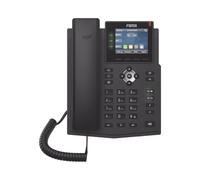 Fanvil X3U - Téléphone à écran couleur Gigabit 2 lignes avec HD, PoE