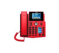 Fanvil X5U-R Téléphone IP Gigabit avec écran couleur Téléphone IP SIP professionnel avec 16 comptes SIP, double écran couleur, ports Gigabit,