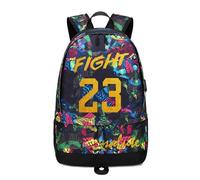 FANwenfeng Joueur de Basket-Ball Numéro 23 Ballon de Stockage Sac à Dos équipement de Sport dépositaire Multifonctionnel étudiant Cartable pour Hommes Femmes