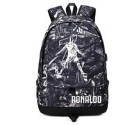 FANwenfeng Joueur de Football Numéro 7 Ballon de Stockage Sac à Dos Lumineux équipement de Sport dépositaire Multifonctionnel étudiant Cartable