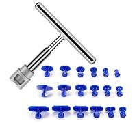 Fanxaolnes Kit de Bosselage Carrosserie, Réparation de Bosses de Voiture, 18 Ventouses et Marteau à Inertie, Outil Débosselage sans Peinture, pour Carrosserie Auto Moto Électroménager