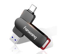 fanxiang 256 Go SSD Externe et Clé USB 3.2 + Type C - Ultra Rapide Jusqu'à 560 Mo/s - Disque Dur SSD Portable Compatible avec PS5, PC, Ordinateur Portable, Xbox etc