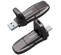 fanxiang 512GB SSD Externe Type C + USB A 3.2 Gen2 - SSD Portable et Clé USB sans Câbles Jusqu'à 1050Mo/s - Mémoire Stick pour PC, Ordinateur Portable, Laptop, Xbox, PS5 etc - FF952