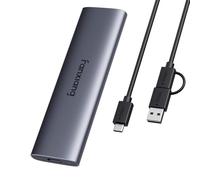 fanxiang PS1008NEW Disque dur externe SSD portable 1 To, 1 000 Mo/s, USB 3.2 Gen2 Type-C, alliage d'aluminium, disque dur externe pour iPhone 15/16/17, Android, Mac, Windows