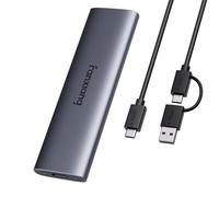 fanxiang SSD Externe 2To, Jusqu'à 1 000 Mo/s, SSD Portable Ultra-Fin USB 3.2 Gen2 Type-C，Disque Dur Externe pour Série iPhone 15/16、Desktops、Laptops、Windows - PS1008