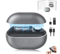 Fanyil/Pubyfun/Easyclip Glosrity Easyclip Smart Nail Clipper,Smart Nail Clippers,2 Speeds Automatic Nail Trimmer With Led Light & Clip Storage, For Adults, Seniors (Gray)