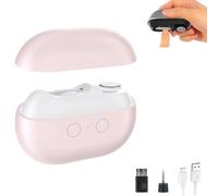 Fanyil/Pubyfun/Glosrity Easyclip Smart Nail Clipper, coupe-ongles automatique à 2 vitesses avec lumière LED et rangement pour les rognures, pour adultes et seniors (Rose)