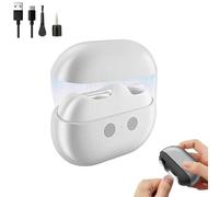 Fanyil/pubyfun/GLOSRITY EASYCLIP Smart Nail Clipper, Electric Nail Elippers Polonteur Fingernail Cutter avec lumière LED, Trimeuse de sécurité rechargeable USB automatique (white)