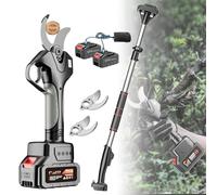 FANYING Sécateur Électrique sans Fil, 45mm Secateur Electrique 4500 mAh, Sécateur électrique avec Écran avec 2 Batteries pour la Taille, Le Jardinage, Les Arbres fruitiers et Le vignoble