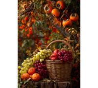 FanZheZhe canevas kit complet adulte debutant point de croix Fruits 11ct40x50cm 11CT adulte kit canevas complet avec fils DIY Œuvres D'art Faites à La Main pour Adultes Débutants