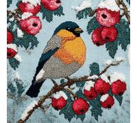 FanZheZhe kit point de croix imprimé debutant oiseau 11ct40x50cm adulte kit canevas complet avec fils DIY Œuvres D'art Faites à La Main pour Adultes Débutants