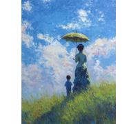 FanZheZhe point de croix kit complet debutant personnes 11ct40x50cm Point de Croix Kit de Broderie 11CT DIY Œuvres D'art Faites à La Main pour Adultes Débutants décoration d'intérieur