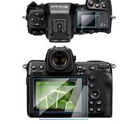FANZR Lot de 2 + 2 protecteurs d'écran pour appareil photo Nikon Z8 Z9 - Dureté 9H - 0,3 mm - Verre trempé anti-rayures