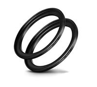 Fanzr Lot de 2 bagues d'adaptation 67 mm à 77 mm et 77 mm à 82 mm en aluminium de qualité supérieure