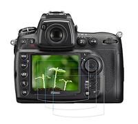 FANZR Lot de 3 protecteurs d'écran en verre trempé anti-rayures pour appareil photo Nikon D90 D7000 D700 D300S 0,3 mm Dureté 9H