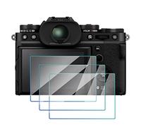 FANZR X-T5 Lot de 3 protecteurs d'écran en verre trempé anti-rayures pour appareil photo numérique Fujifilm X-T5