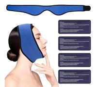 FAOKZE Poche de Glace de Dents Sagesse,Lot de 4 coussinets de refroidissement pour dents de sagesse,Poche de Glace Froid en Gel Visage,pour L'extraction des Dents de Sagesse,Soulager la Douleur