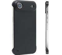 FAOMSEBS Coque pour iPhone Air Sans Bordure Mince (Sensation Métal Nu) [Ultra Mince comme Sans Coque] Dissipation Rapide de la Chaleur Coque de Refroidissement pour iPhone Air, PC Dur Résistant