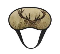 Faon de cerf de Virginie dans un cerf sauvage,Masques de sommeil occultants, cache-yeux couvrants, masques de sommeil anti-lumière