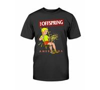 FaosTEQ The Offspring Americana T-Shirt Black Unisex Mens Tees XXL