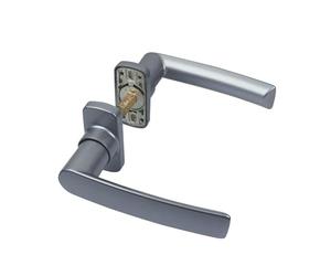 Fapim Benelux Béquille Double Hera FAPIM Carré de 8-Profil 40 à 55 mm-Gris anthracite-2041I_Mr