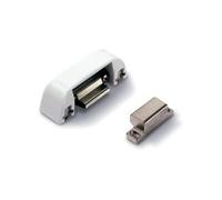 FAPIM GAU05948 Gâche réglable antipanique Panama recouvrement 0-11mm-Blanc 9010-8500I_32