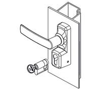 FAPIM GAU08266 Manoeuvre extérieur Oltre démontable Blanc 9010 livré sans cylindre-8568BS_32