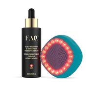 FAQ 301 brosse cuir chevelu & serum cheveux Centella & Trèfle Rouge - massage cuir chevelu pour la pousse cheveux, fibre capillaire renforcée - 60 ml