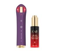 FAQ 501 Lampe LED Rouge 650 nm & Infrarouge + Sérum Peptide - Appareil Beauté Visage Anti-Âge avec serum visage acide hyaluronique, peptides & collagène pour éclat, Fermeté et hydratation