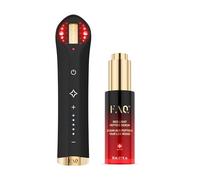 FAQ 502 Lampe Visage LED Rouge & Infrarouge + Sérum Peptide Lumière Rouge - Duo soin LED avec serum visage à l’Acide Hyaluronique et au collagène - Fermeté et hydratation