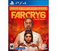 Ubisoft Jeu PS4 Far Cry 6 – Édition Gold Steelbook avec mise à niveau PS5 numérique gratuite