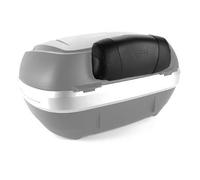 FAR E134S Dossier arrière en caoutchouc revêtu en tissu noir Givi pour coffre V47 KEYLESS 2.0