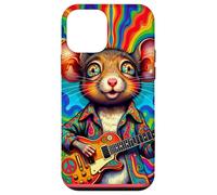Far Out Mouse Joueur de Guitare années 60 Coque pour iPhone 12 Mini
