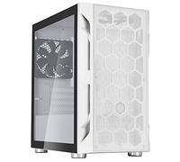 FARA H1M SST-FAH1MW-G Châssis de Jeu Micro-ATX élégant et Distinct Blanc